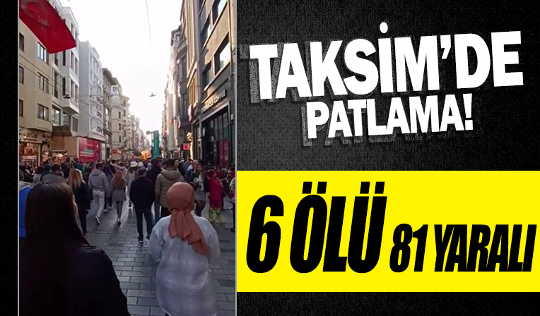 Beyoğlu'ndaki patlamada acı bilanço paylaşıldı
