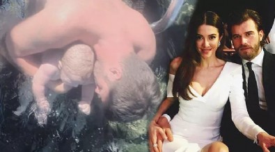 Kıvanç Tatlıtuğ'u oğlu yedi aylık oldu...