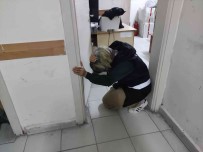 Selendi'de 'Çök Kapan Tutun' Tatbikati