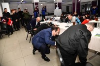 Vali Pehlivan Deprem Tatbikatina Katildi