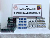 Hakkari'de 800 Paket Sigara Ele Geçirildi