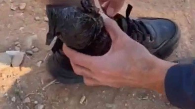 1,5 Kilogram Kubar Esrarla Yakalandi, Çorabindan Bile Çikti