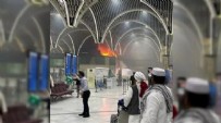 Bağdat Uluslararası Havalimanı'nın Dış Hatlar Terminalinde yangın