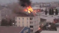 Tuzla'da Çati Yangini Açiklamasi Bina Sakinleri Tahliye Edildi