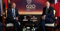 Endonezya'da diplomasi trafiği! Başkan Erdoğan, Almanya Başbakanı Scholz'u kabul etti