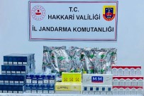 Hakkari'de 50 Paket Sigara Ele Geçirildi