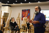Ressam Ilhami Atalay Sanatin Yeni Merkezinde Basaksehirlilerle Bulustu