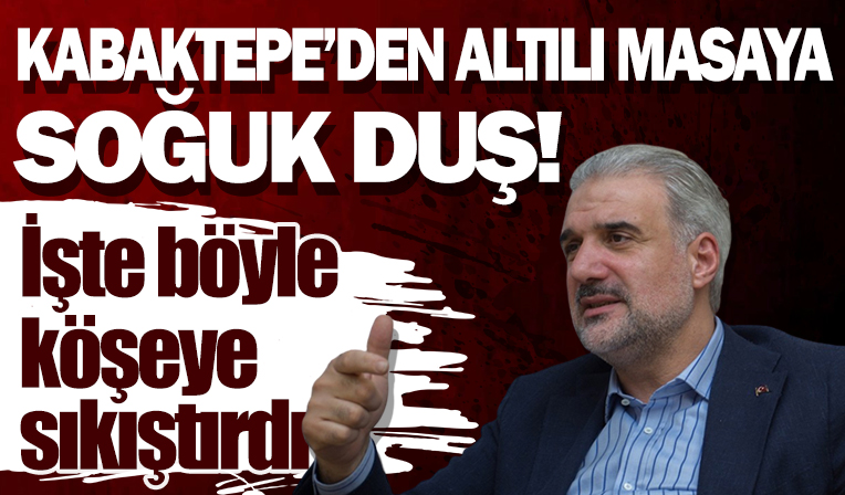 AK Partili Osman Nuri Kabaktepe’den altılı masaya zor sorular