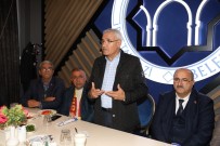 Baskan Güder, Muhtarlarla Bulustu