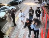 Kaldirimda Yürüyen Genç Kizlara Önce Taciz, Sonra Darp