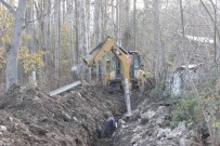 Kütahya'nin Civli Mahallesi'ne Yagmur Suyu Terfi Hatti