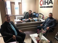 MKYK Üyesi Çat Ve Il Baskani Bozan'dan IHA'ya Ziyaret