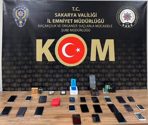 Sakarya'da kaçakçılık operasyonu: 39 gözaltı