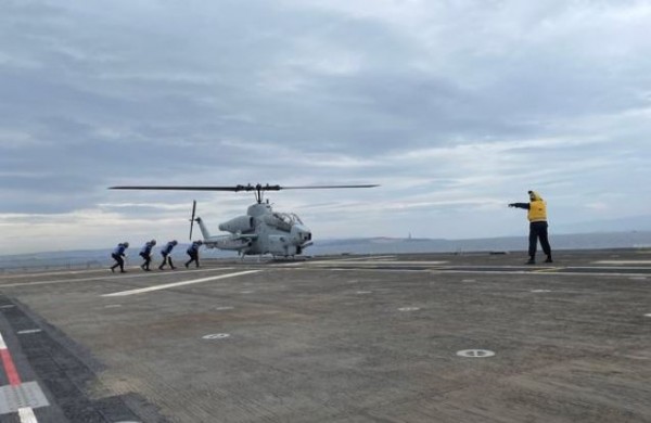 MSB paylaştı: LHD ANADOLU'da bir ilk