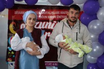 Diyarbakir'da Ikiz Prematüre Bebekler Hastaneden 'Mezun' Oldu