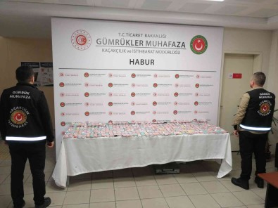 Habur Sinir Kapisi'nda 395 Adet Elektronik Nargile Ele Geçirildi