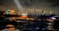 İstanbul'a ilerleyen tahıl gemisi Balıkçı Adası açıklarında karaya oturdu