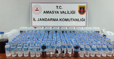 Jandarmadan kaçak alkol operasyonu