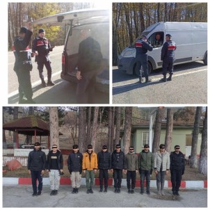 Kirklareli'nde 243 Kaçak Göçmen Yakalandi