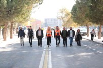 Merkezefendi'de Yol Ve Kaldirimlar Modern Görünüme Kavusuyor