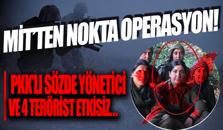 MİT, Norşin Afrin ve 4 teröristi öldürdü