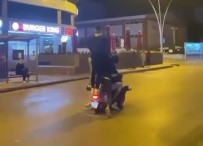 Motosiklete 5 Kisi Binerek, Faciaya Böyle Davetiye Çikardilar