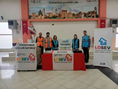 LÖSEV, Kanser Il Mücadele Eden Ailelere Et Yardimi Yapacak