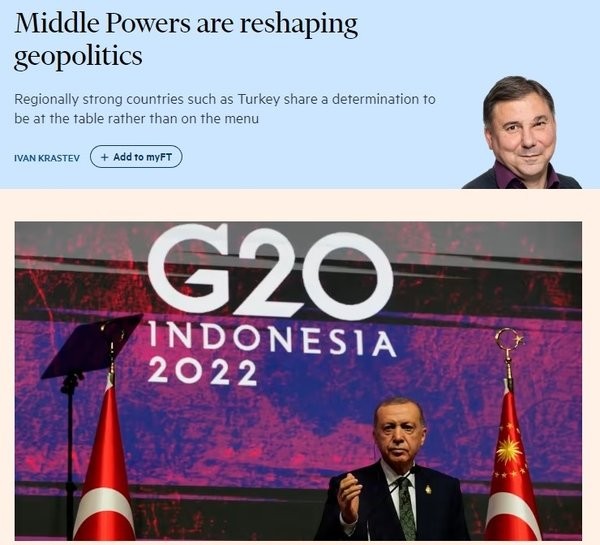 Türkiye’nin keskinleşen üstünlüğü manşetlerde: Financial Times Başkan Erdoğan’ın ustalığına övgü yağdırdı