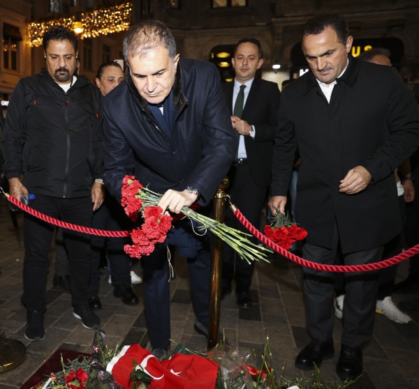 AK Parti Sözcüsü Ömer Çelik'ten İstiklal Caddesi'ndeki saldırıya ilişkin açıklama