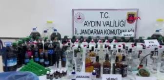 Aydın'da 2,3 ton sahte içki ele geçirildi; 5 gözaltı
