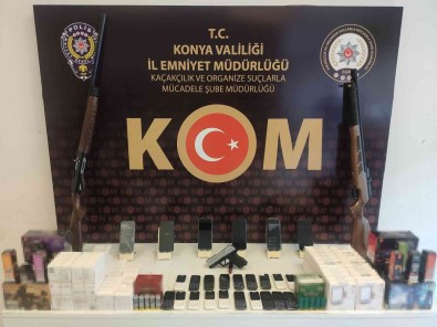 Konya'da Kaçakçilik Operasyonu Açiklamasi 3 Gözalti
