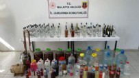 Malatya'da kaçak içki operasyonunda 10 zanlı yakalandı