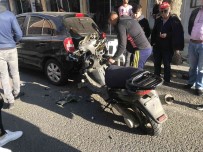 Motosiklet Park Halindeki Araca Çarpti Açiklamasi 1 Yarali