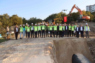 Yalova Içme Suyu Ana Isale Hatti Projesi'nde Ilk Kaynak Atildi
