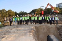 Yalova Içme Suyu Ana Isale Hatti Projesi'nde Ilk Kaynak Atildi