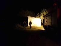 Yanan Agaç, Bag Evine Sirayet Etmeden Söndürüldü