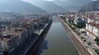 Yesilirmak'i Cazibe Merkezine Dönüstürecek Proje Havadan Görüntülendi