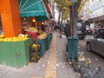 Bilecik'te Kaldirim Isgal Eden Esnaflara Ceza