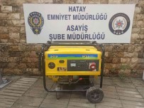 Hatay'da Is Yerinden Jeneratör Ve Tahil Çalan Süpheliler Tutuklandi