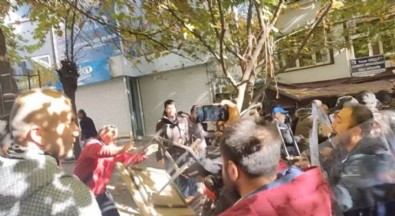 Tunceli'de HDP'den PKK'ya destek eylemi