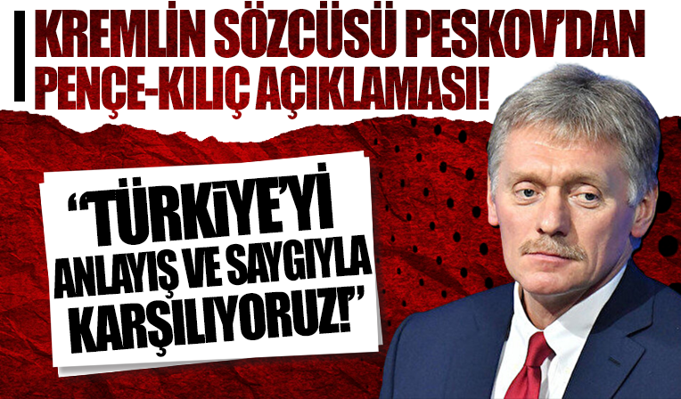 Kremlin Sözcüsü Peskov'dan Pençe Kılıç açıklaması: Türkiye’nin meşru hakkı