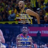 Tivibu'da Euroleague Çift Maç Haftasi