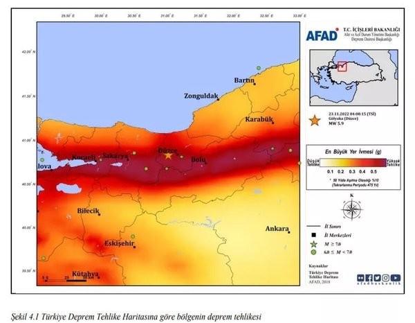 AFAD, Düzce depreminin ön değerlendirme raporunu yayımladı!