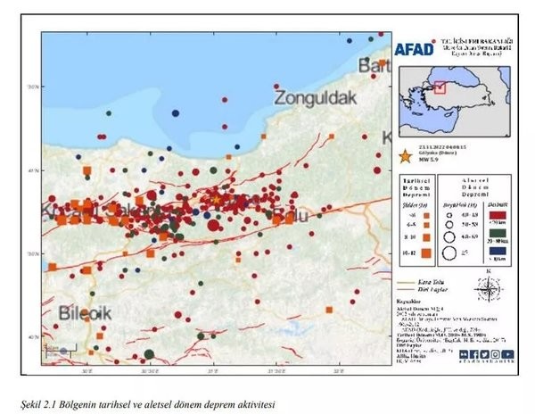 AFAD, Düzce depreminin ön değerlendirme raporunu yayımladı!