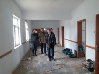 DKMP Sandikli Sefligi Idari Binasinda Onarim Çalismalari Devam Ediyor