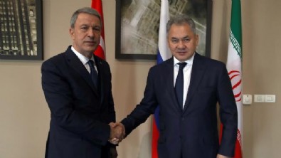 Hulusi Akar, Sergey Şoygu ile görüştü