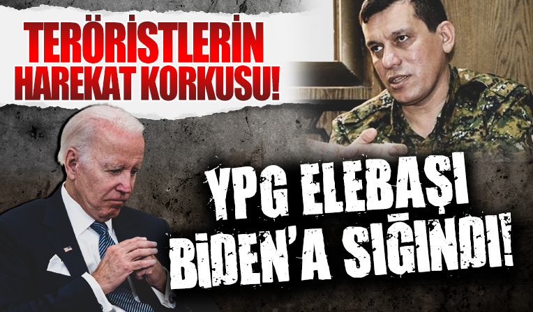 Pençe Kılıç fena korkuttu! YPG elebaşı Ferhat Abdi, Biden'a sığındı: Türkleri durdurun