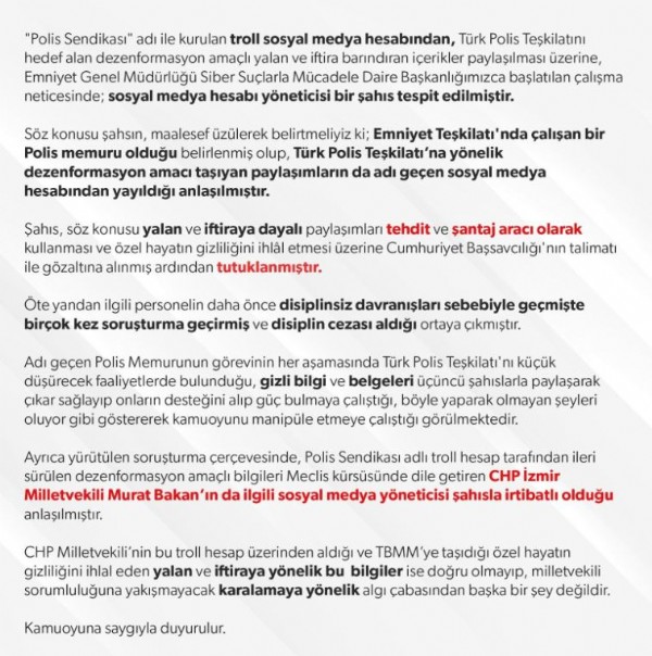 CHP'nin kirli iş birliği ortaya çıktı: Yalan ve iftira dolu paylaşımlarla polisleri hedef aldılar