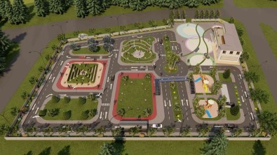 Bafra'ya 'Çocuk Trafik Egitim Parki' Yapiliyor