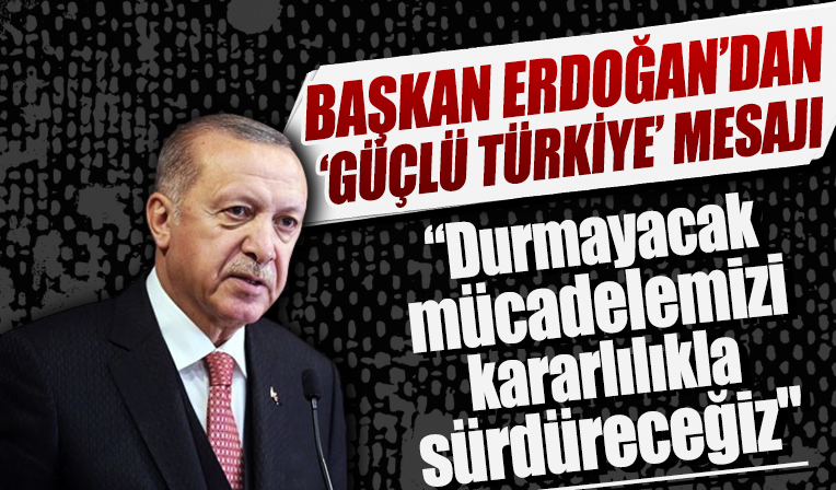 Başkan Erdoğan'dan önemli açıklamalar